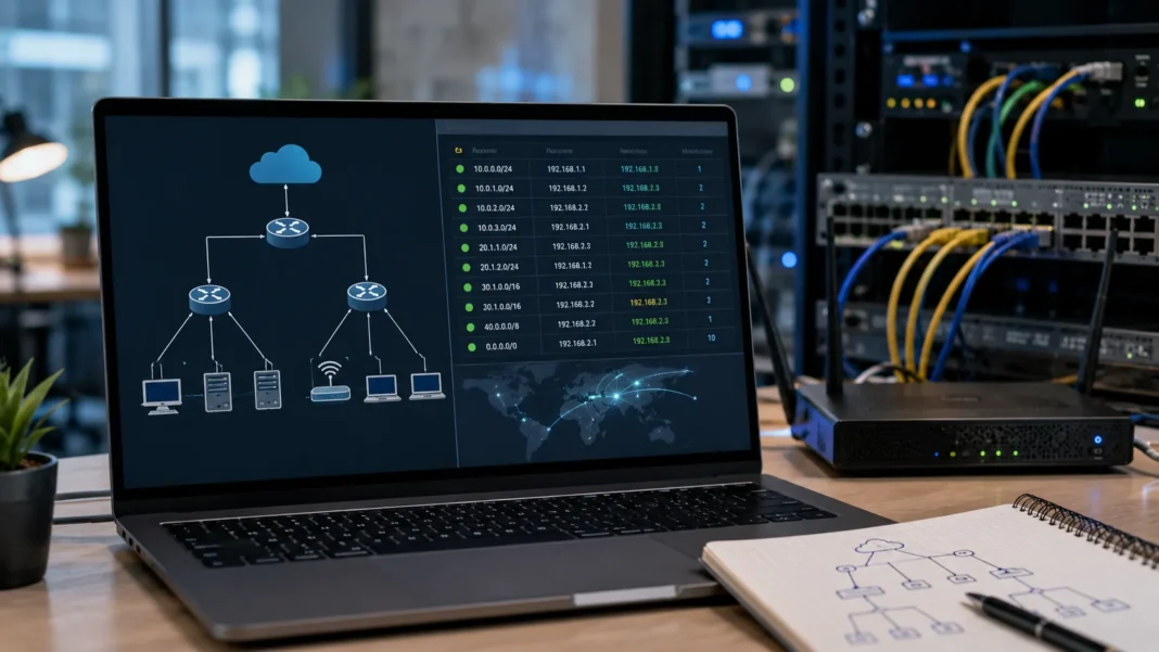 Routing Table How It Works With Simple Examples