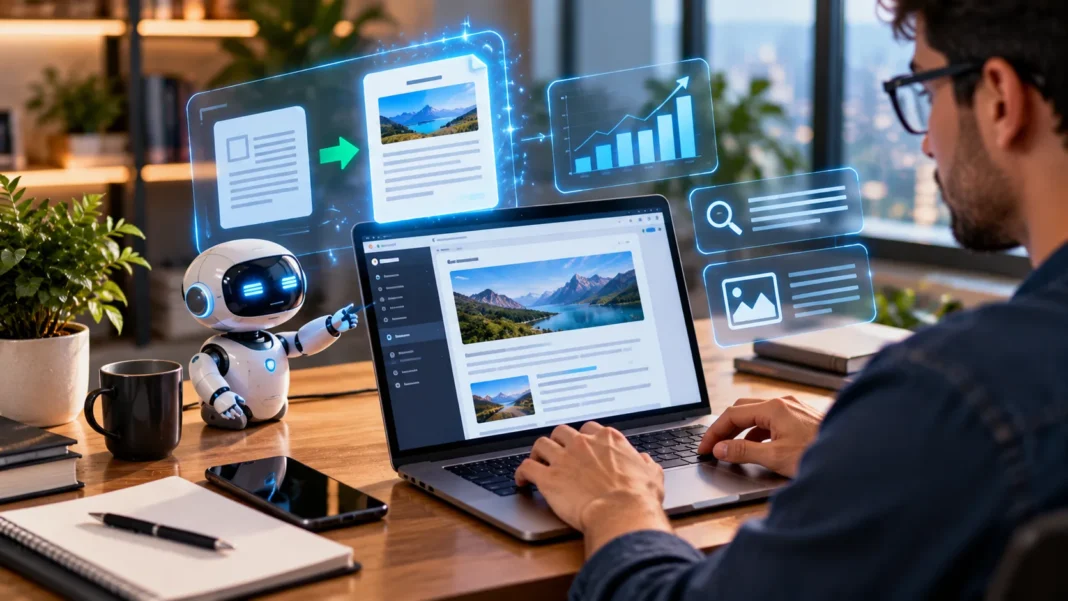 How to Improve Website Content Using AI